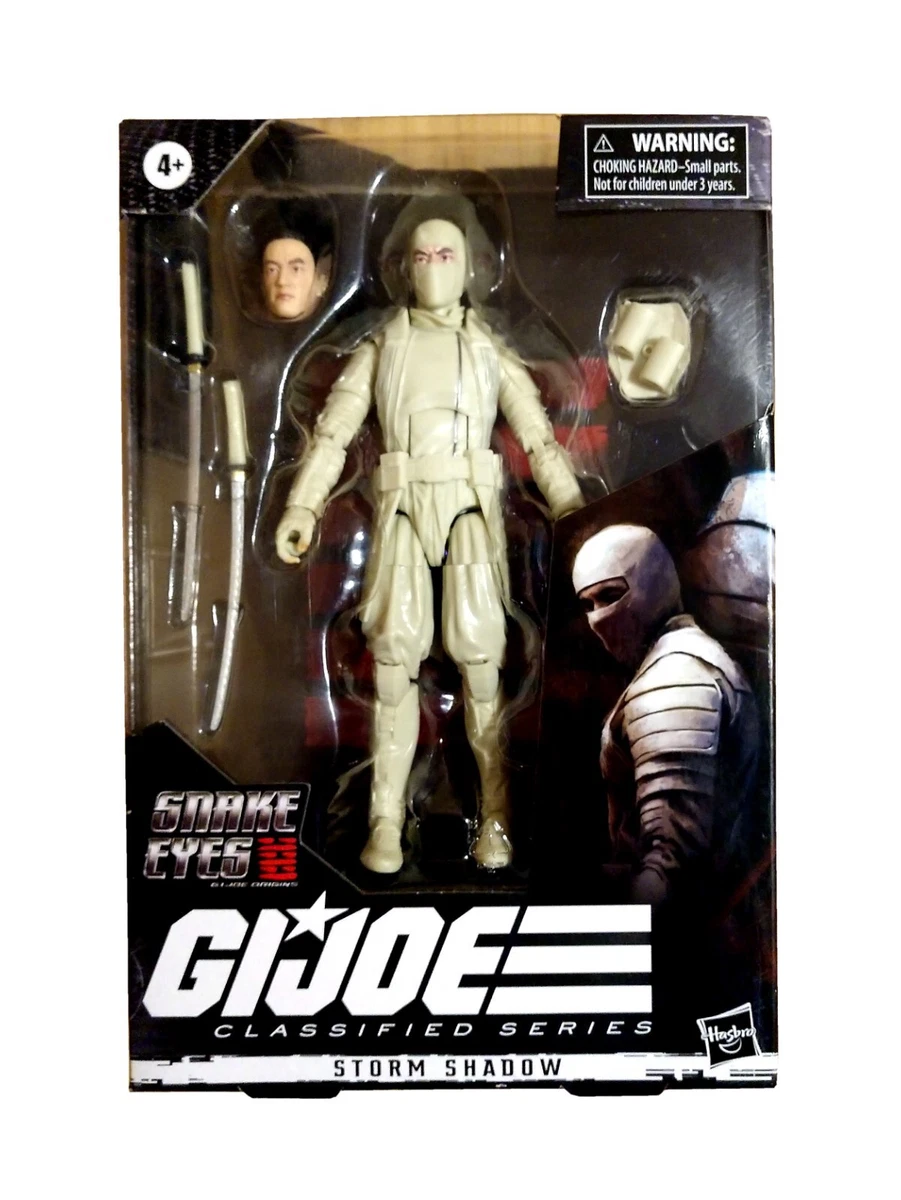 G.I. Joe Classified Series Snake Eyes: Storm Shadow Action Figure BRAND NEW