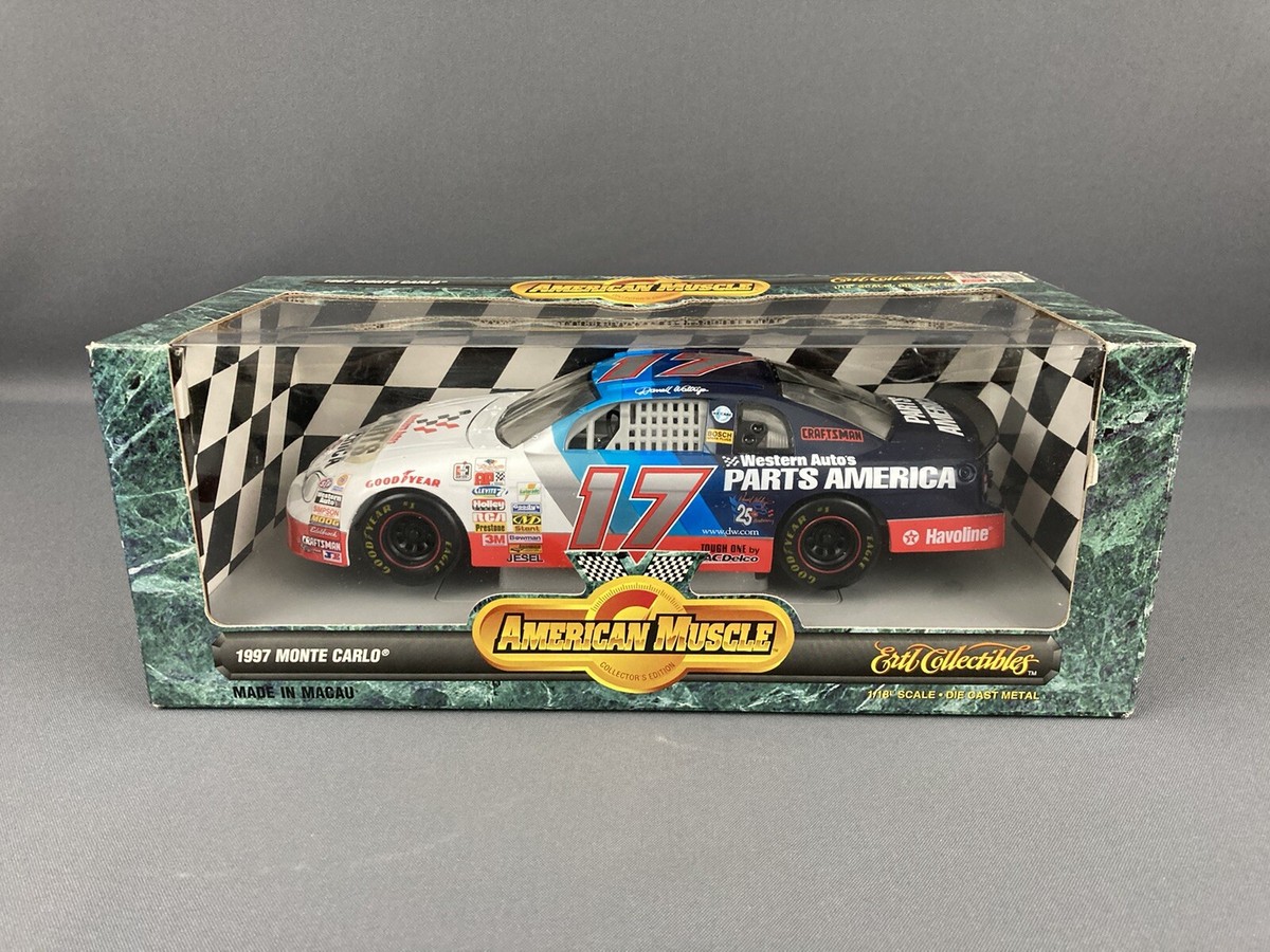 アメリカンマッスル NASCA RERTL 1/18スケール ERTL American Muscle #17 Waltrip '97 Parts America Monte Carlo 1