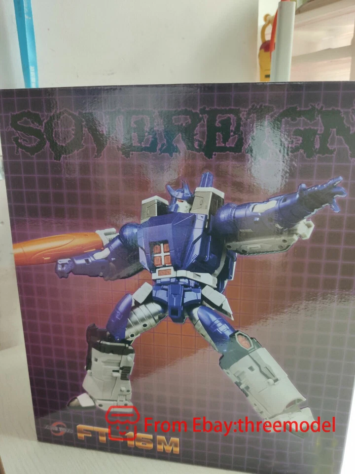 FansToys MP FT-16M FT16M Metal Colour Sovereign Galvatron Action Figure In Stock - Image 3 of 4