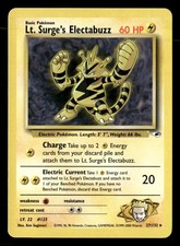 Lt. Surge's Electabuzz (27) Unlimited Gym Heroes 027/132 LP Pokémon TCG on eBay