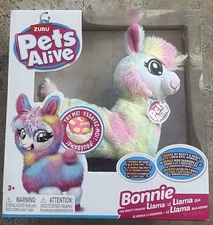  Pets Alive Bonnie The Booty Shakin' Llama Rainbow Toy PLUSH  (NEW IN BOX)