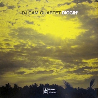 DJ Cam Quartet / Diggin' 2009 France LP Vinyl Inflamable Records ICLASSIC 011
