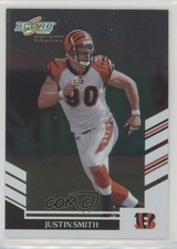 2007 Score Select Justin Smith #191 0c4