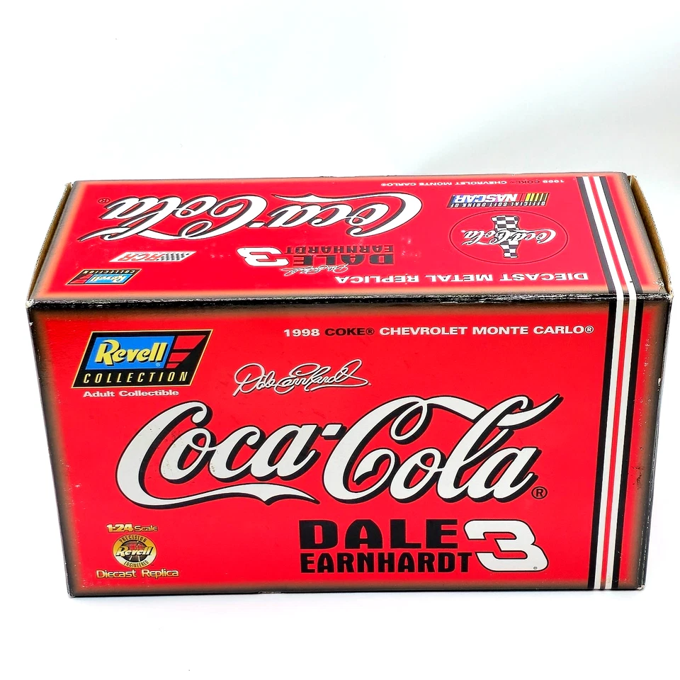 REVELL DALE EARNHARDT #3 COCA COLA 1998 COKE CHEVROLET MONTE CARLO 1:24 - Image 3 of 4