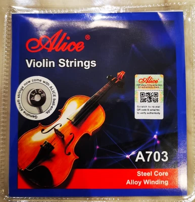 Violin Strings Universal Full Set G-D-A-E Premium 4/4 Violins AU stock - image 1 of 3