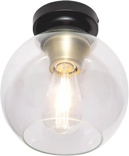 Designers Fountain 1262-VB Ella 1 Flush Mount Ceiling Light, Vintage Bronze - Picture 3 of 5