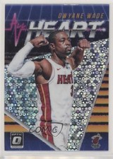 2018 Panini Donruss Optic All Heart Fast Break Holo Prizm Dwyane Wade #3 HOF a1o