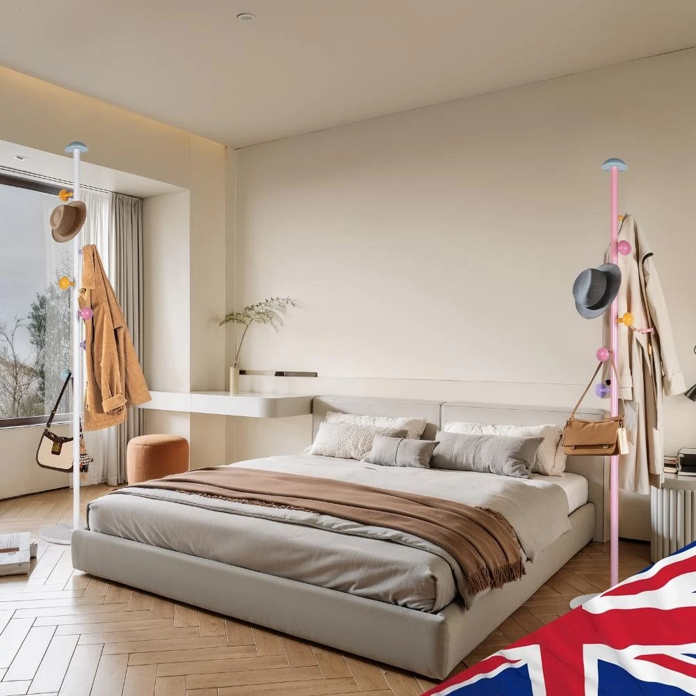 VETEMENTS Cappotto in metallo per funghi resistente all'usura dell'albero per appendere vestiti asciutti negozio cose