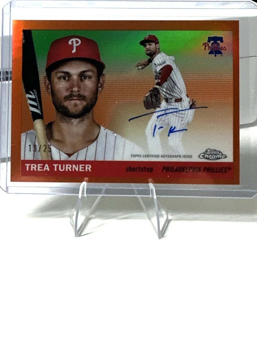 Trea Turner Baseball Sports Trading Cards & Accessories Parallel