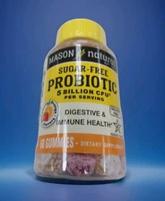 Mason NaturalMason Natural Sugar Free Probiotic Gummies - 60ct. 5 billion cfu