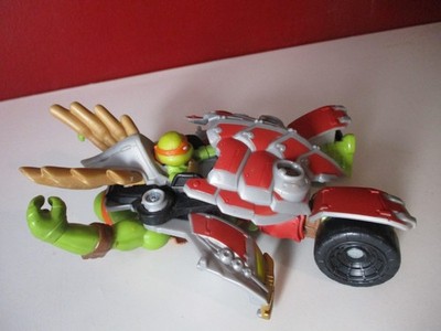 Teenage Mutant Ninja Turtle Transforming Car  Action Figure 2015 USED