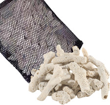 1.1 LB Coral for Fish Tank Filter,Crushed Coral for Aquarium,Pond Filter for Aqu