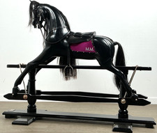 Stevenson Brothers Millennium Black Limited Edition Rocking Horse No 55/100 £6K