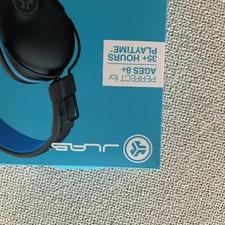 JLab JBuddies Pro Over-Ear Bluetooth Wireless Kids' Headphones log/X-Lg Blac L3D