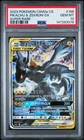 2023 SUPER RARE #166 PIKACHU & ZEKROM GX PSA 10