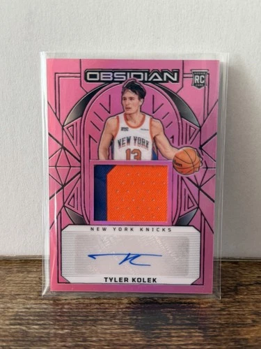 2024 Panini Obsidian Basketball Electric Etch Pink Flood Tyler Kolek #218