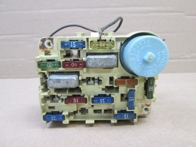 90 1990 Ford F250 Interior Fuse Box Relay Junction Cabin Block Panel Compartment
