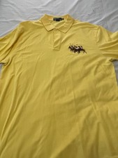 Ralph Lauren Big Pony Polo Shirt XLT Short Sleeve New With Tags-Yellow