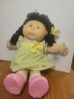 Cabbage Patch Doll Black Hair, Brown Eyes 2004 Play Along  Plush Toy