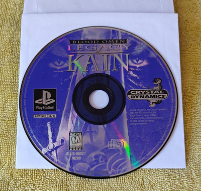 Blood Omen: Legacy of Kain (PlayStation 1 PS1) Disc Only Clean and Tested
