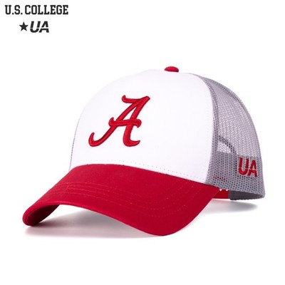 U.S. College Trucker Cap University of Alabama Logo Snapback Verstellbar