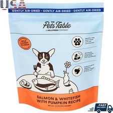 Grain Free Air Dried Dog Food Salmon Whitefish Pumpkin 1 lb Nutritious New 31.98 per pound