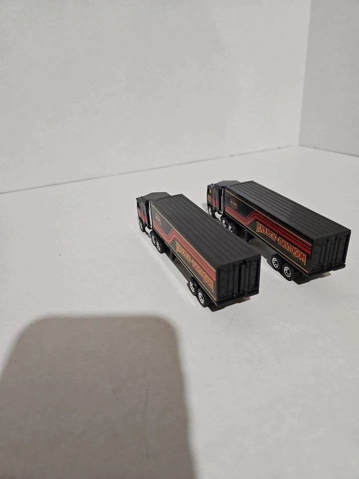Remolque articulado 2 Matchbox Harley Davidson Kenworth semirremolque 1981 Foto 3 de 4