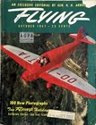 FLYING Magazine, October 1947, Military & Civil Aviation, Cessna 195 Check Pilot — photo 1