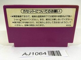 AJ1064 Spartan X Kung Fu Master NES Famicom Japan