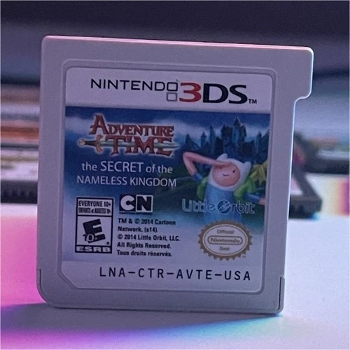 Adventure Time: The Secret of the Nameless Kingdom Nintendo 3DS Authentic Cartr…