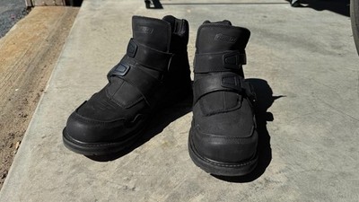 ICON Slabtown Waterproof Boots - Black - Size 11.5