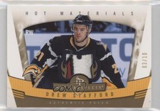 2006-07 Fleer Hot Prospects Materials White 3/10 Drew Stafford #HM-DS 1t6