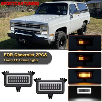For Chevrolet GMC Pickup Truck LED Marker Signal Blinker Corner Parking Lights