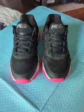 Fila Traverse Damskie buty turystyczne Trail Rozmiar 6,5 czarne i różowe