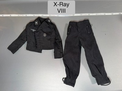 1/6 Scale WWII German Panzer Black Tanker Uniform