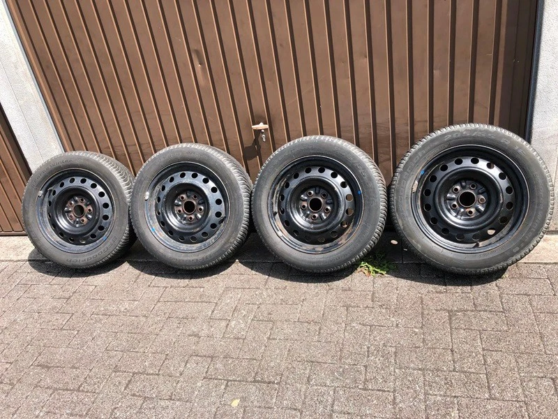 4xkomplette Winterreifen+Felgen 205/55R16 91T für Toyota Auris,Corolla,Yaris,Suz - Bild 2 von 4