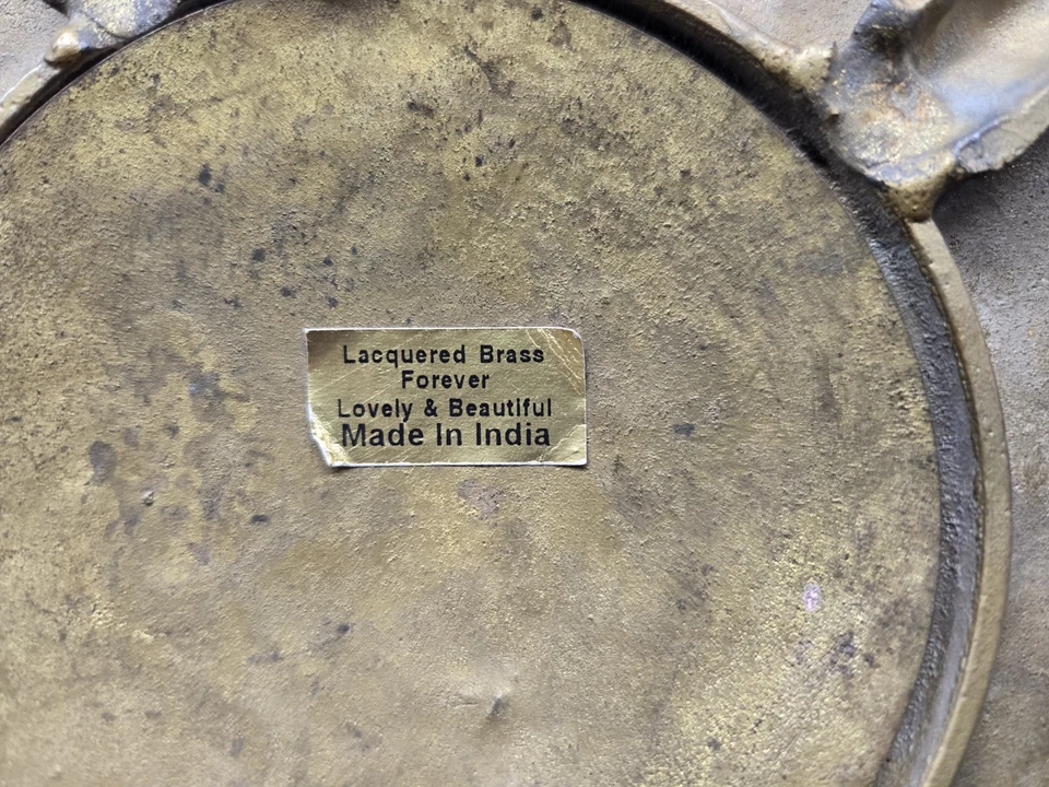 Placa de arte de parede de metal bronze militar pesado "GUARDA COSTEIRA DOS ESTADOS UNIDOS 1710" 14" - Imagem 4 de 4