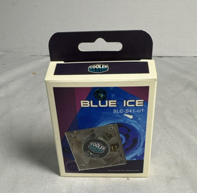 Cooler Master Blue Ice SLC - S41 - U1 Computer Fan Mini NEW IN BOX
