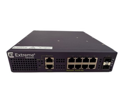 Extreme Networks Summit X430-8p (16515) Managed Gigabit PoE Switch   gebraucht
