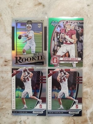 Stanford Cardinal 87 Card Football Lot - Parallels/ Rookies/ Inserts