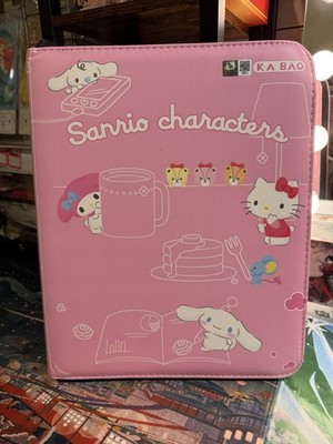 KB Sanrio Characters Hello Kitty Trading Cards binder 3 Ring 9 Pockets US Seller