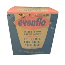 Evenflo No. 113-B King Size Electric Baby Bottle Sterilizer *Tested*