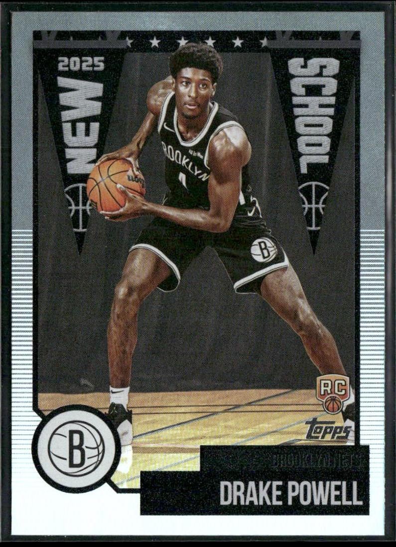 2025-26 Topps #NS-22 Drake Powell New School