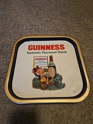Guinness Irelands National Drink Brewery Tray Reginald Corfield
