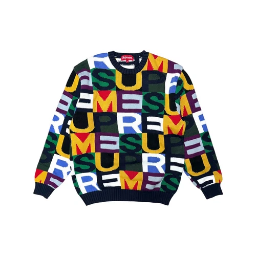 Pull grande lettre Supreme FW18