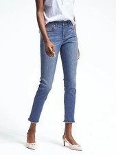 Banana Republic Light Wash Sculpt Skinny Denim Jean 446883 NWT 24 Petite