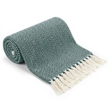 EHC Throw Blanket, Large Throws for Sofas Bed Sofa Settee Couch Reversible Bed C