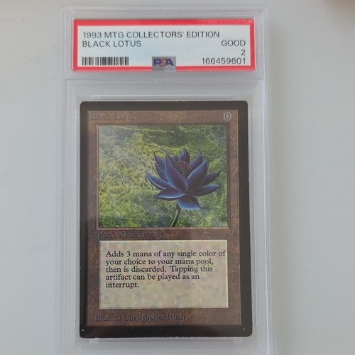 Black Lotus - Collector's Edition 1993 Artifact - PSA 2 Authenticated