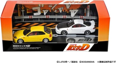 MODELER'S MODELER'S 1/64 頭文字D セット Vol.9 二宮大輝 シビック