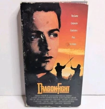 Dragon Fight VHS 1993 Release MARTIAL ARTS Michael Pare Robert Z'dar